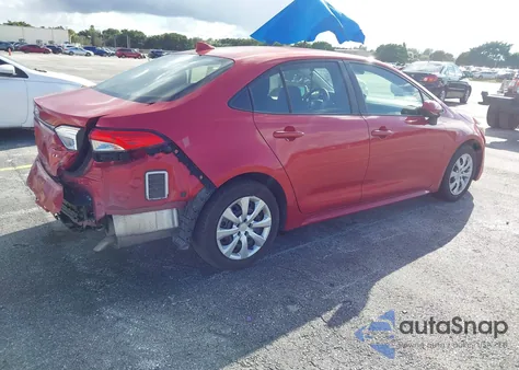 2020 Toyota Corolla Le z USA, uszkodzony, nr VIN JTDEPRAE8LJ089265